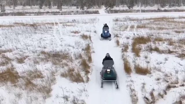 Снегоход & квадрокоптер ❄️?? смотреть онлайн