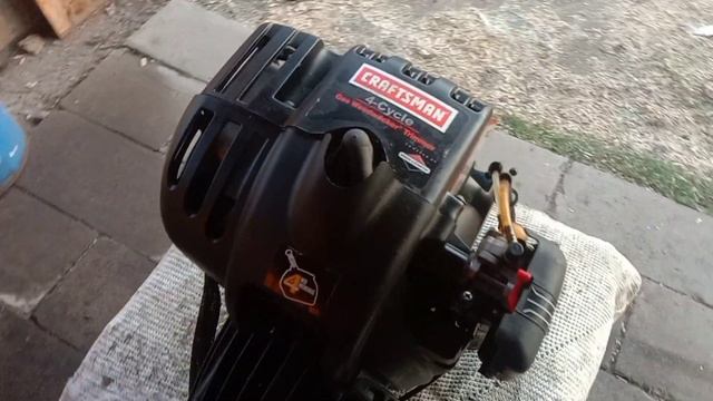 Бензо триммер 4х такт. CRAFTSMAN 4-Cycle смотреть онлайн