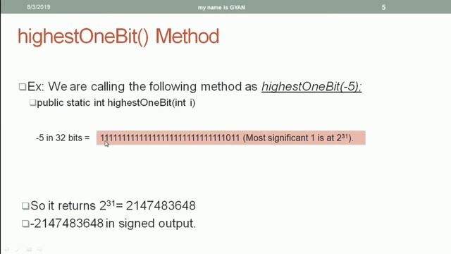 Wrapper Classes in Java | #35 | highestOneBit() Method of Integer and Long Wrapper Classes in Java смотреть онлайн