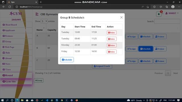 Gym Management System Part 3 смотреть онлайн