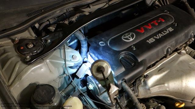 Where is my Toyota Camry 2.4 VVT-i engine type code place ? смотреть онлайн