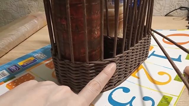 Органайзер для косметики/из газетных трубочек смотреть онлайн