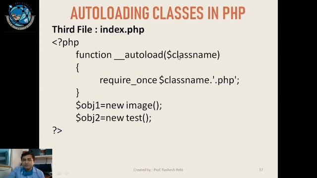 Autoloading Classes in OOP | What is object-oriented programming (OOP) | In Gujarati. смотреть онлайн