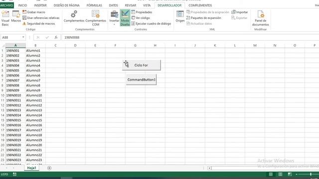 ciclo for en vba excel смотреть онлайн