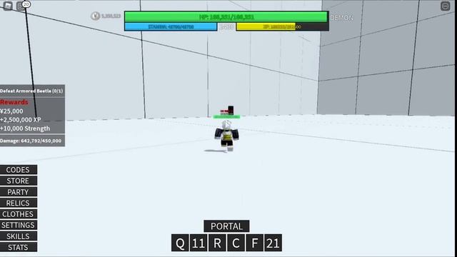 How to get Strength - Guide for Farm |A Hero's Destiny - Roblox | смотреть онлайн