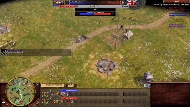 [AoE3] ESOC Grand Tour S1 // Playoffs − Quarter Finals: LordRaphael vs Hazza54321 смотреть онлайн