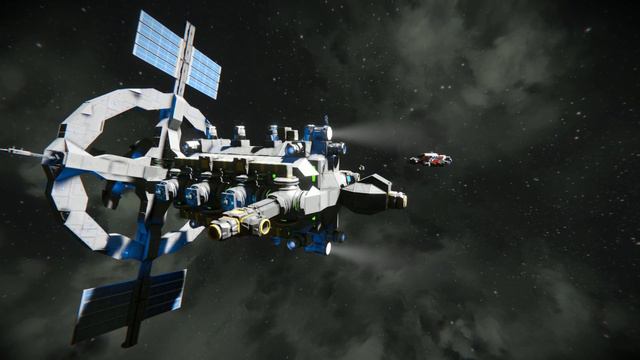 The Interstellar Transportation Vessel - Space Engineers смотреть онлайн