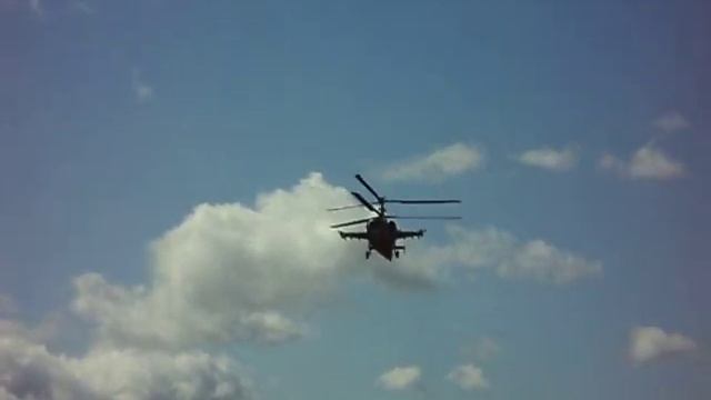 Поклон вертолета Ка-52 смотреть онлайн