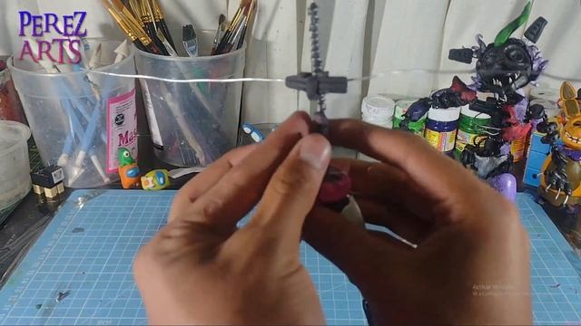 Como hacer a RUIN GLAMROCK CHICA en plastilina // Perez Arts