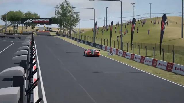 ACC - Ferrari 488 GT3 Evo / Mount Panorama lap смотреть онлайн