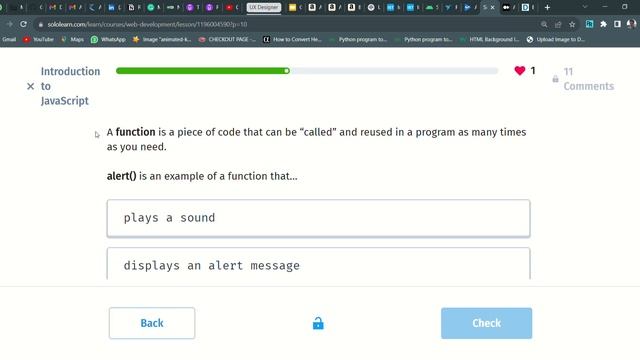 37 Introduction to JavaScript | Web Development | Sololearn Answers смотреть онлайн