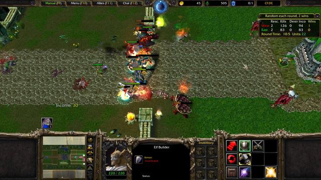 Castle Fight DE Beta 2 #3 2022 - Warcraft 3 смотреть онлайн