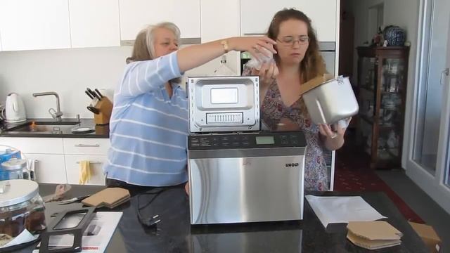 Unboxing Unold Brotbackautomat Backmeister Skala