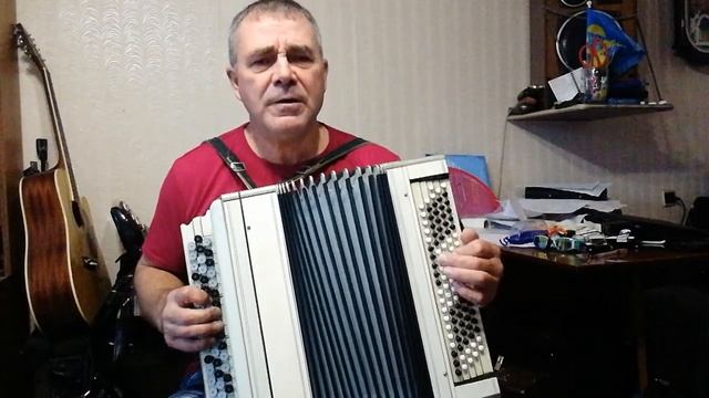 ВИА Веселые ребята - В последний раз. на баяне смотреть онлайн