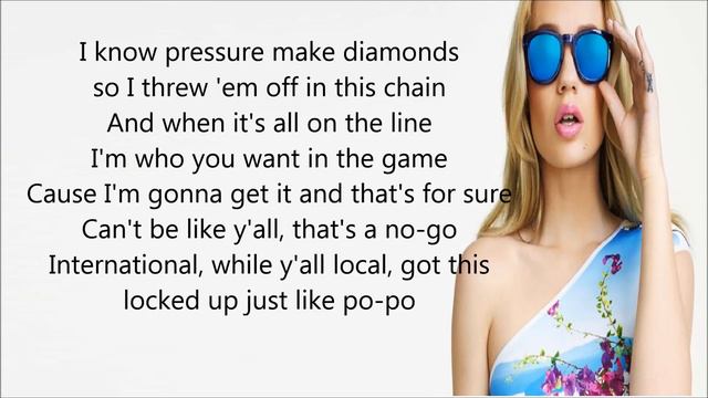 Iggy Azalea - Walk The Line Lyrics HD смотреть онлайн