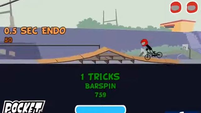 Pocket BMX School Timed Run 51,262 Points Replay смотреть онлайн