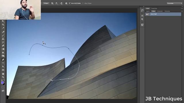 Paths in Photoshop - The Basic Series for Beginner - Urdu / Hindi (Level Explained) смотреть онлайн