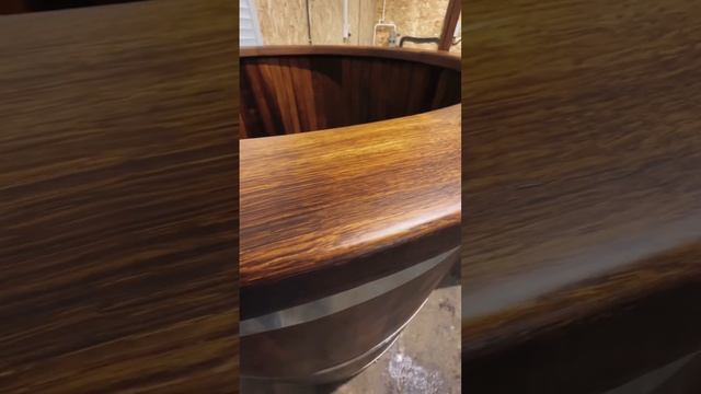 Дубовая купель! Изготовление купели под заказ, любой сложности. +7 916 367-27-77 #shorts смотреть онлайн