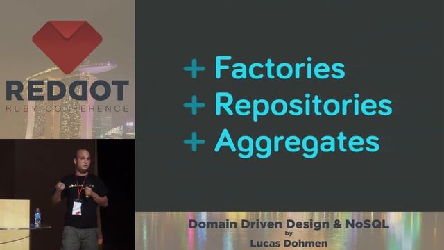 RedDotRuby 2014 - Domain Driven Design & NoSQL by Lucas Dohmen смотреть онлайн