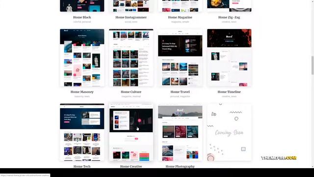 Maniel Blog and Magazine WordPress Theme blogger modern Website Builder смотреть онлайн