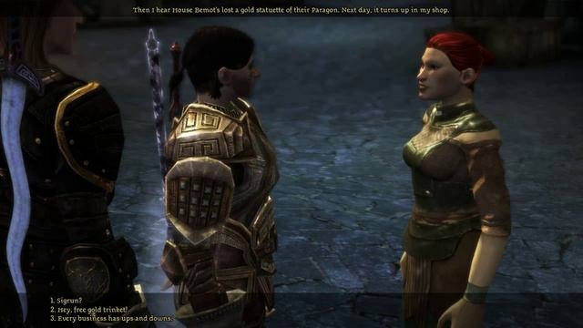 Dragon Age: Awakening - Sigrun's Roguish Past смотреть онлайн