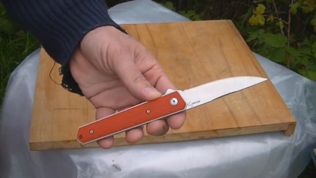 Тесты ножа Boker Kwaiken Flipper. И о _косяках_!