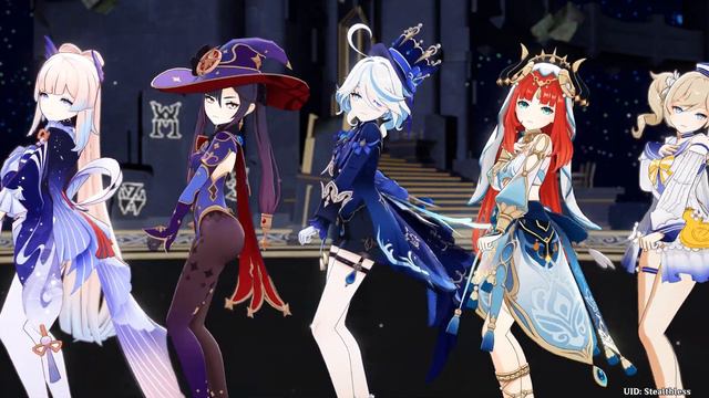 Wet Hydro Girls | Genshin Impact Animation смотреть онлайн