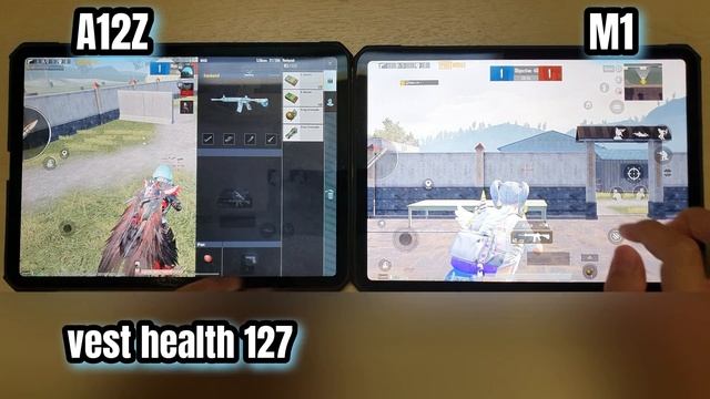 Ipad PRO 2021 M1 vs Ipad PRO 2020 A12Z PUBG Mobile test смотреть онлайн