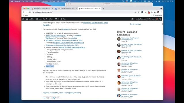 WordPress - Core Editor (Gutenberg) meeting preparation behind the scenes смотреть онлайн