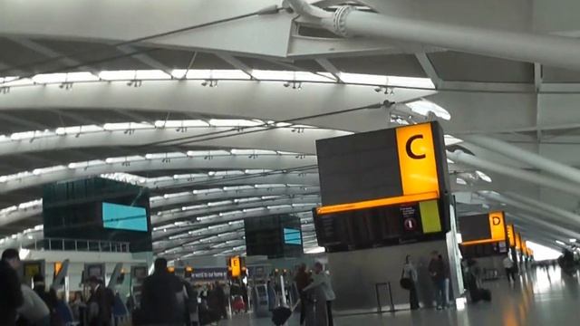 A look around Heathrow Airport Terminal 5 смотреть онлайн