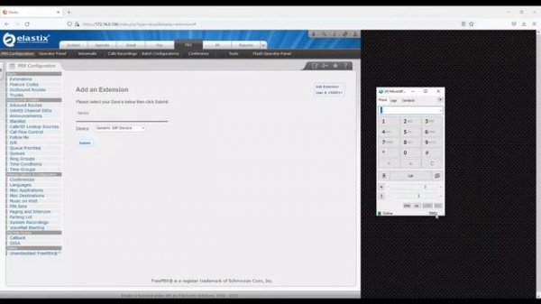 Configure an Extension on Asterisk FreePBX and Register SIP Softphone