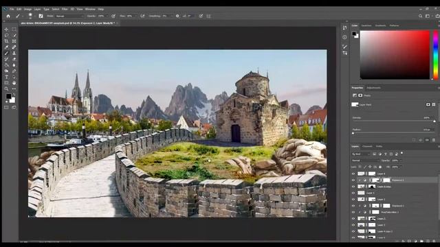 Speed art / Photoshop / Matte Painting смотреть онлайн