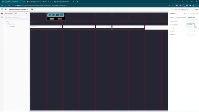 Low Code IoT Платформа Tibbo AggreGate — Разработка WEB приложения TimeSheets ч 2