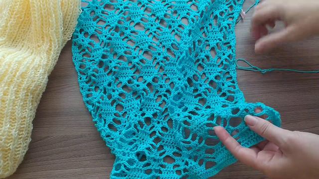 🧶Вязаные продвижения🧶 3 процесса. Шарф английской резинкой. Кофточка крючком.