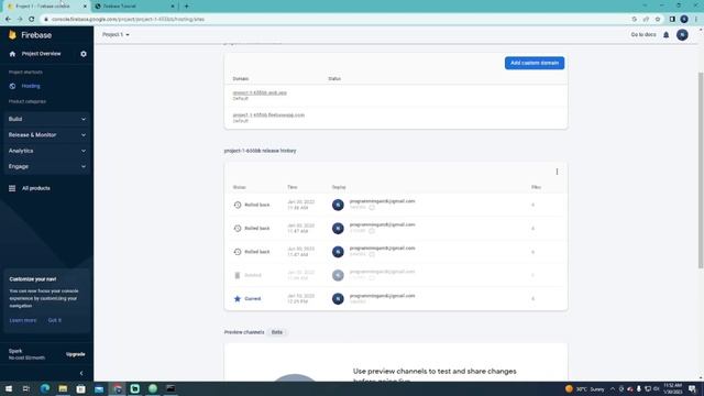 Deploying your Website using Firebase Hosting | CDN | Programming Arc смотреть онлайн