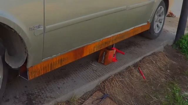 Пороги из профильной трубы смотреть онлайн