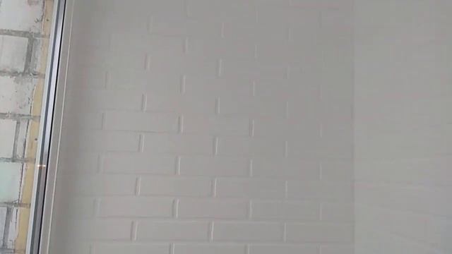Кирпичик. Декоративное покрытие. Отделка балкона. смотреть онлайн