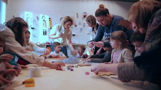 рождество в домике