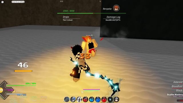 HOW TO INFINITE COMBO WITH ICE BDA ON ANY TIER 3 BOSS [Project Slayers] UPDATE 1.5 смотреть онлайн