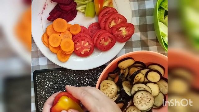 Как я готовлю РататуйПП еда!