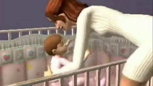 Three Little Lovely Toddlers (The Sims 2) смотреть онлайн