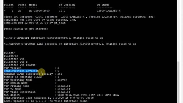 Free CCNA (NEW) | VTP theory and Configuration | Day 23 | CCNA 200-301 Complete Course смотреть онлайн