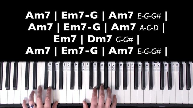 How to play AIN'T NO SUNSHINE - Bill Withers Piano Tutorial [chords accompaniment] смотреть онлайн