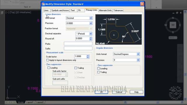 65 Dimension Style AutoCAD 2012 смотреть онлайн