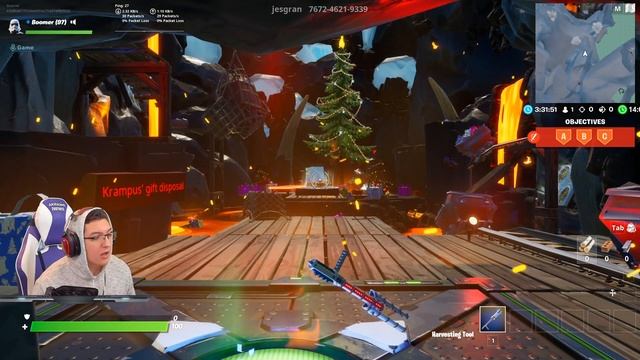 INSANE Snow Slides Deathrun! (Fortnite Creative Mode) смотреть онлайн
