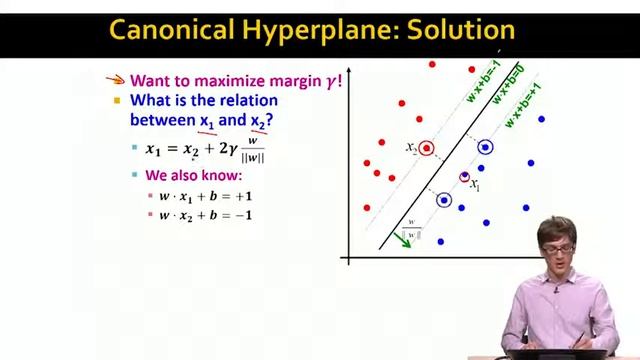 Lecture 69 — What is the Margin _ Mining of Massive Datasets _ Stanford University смотреть онлайн