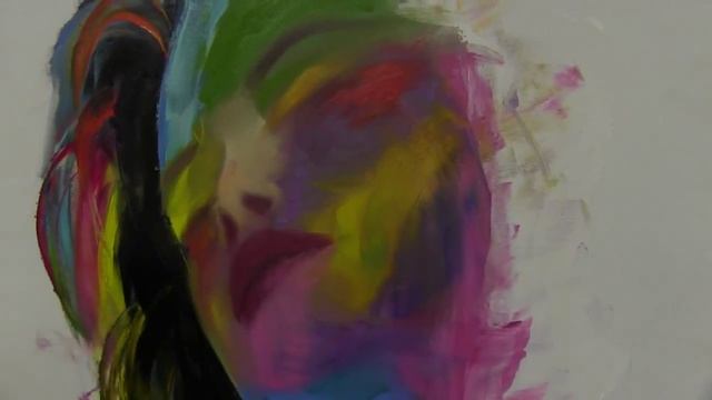 Портрет маслом, мастихиновая живопись, школа живописи в Москве смотреть онлайн