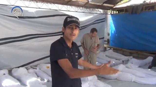 دوما 21 8 2013 خاص لذوي الأجتياجات الخاصة : وصف للمجزرة التي قام بها النظام بحق المدنيين بالقصف با смотреть онлайн