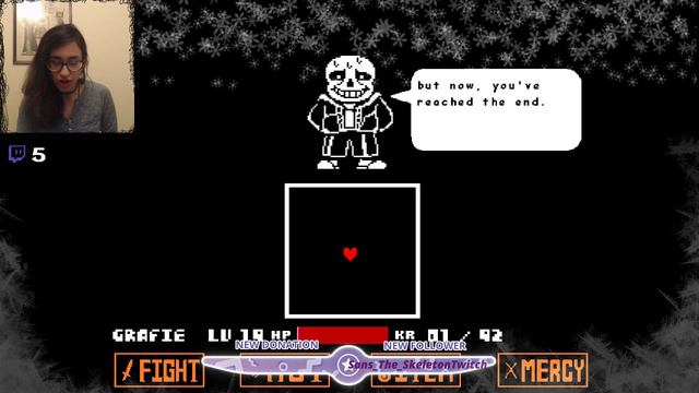 Undertale Stream [Genocide] [Blind]: ENDING смотреть онлайн