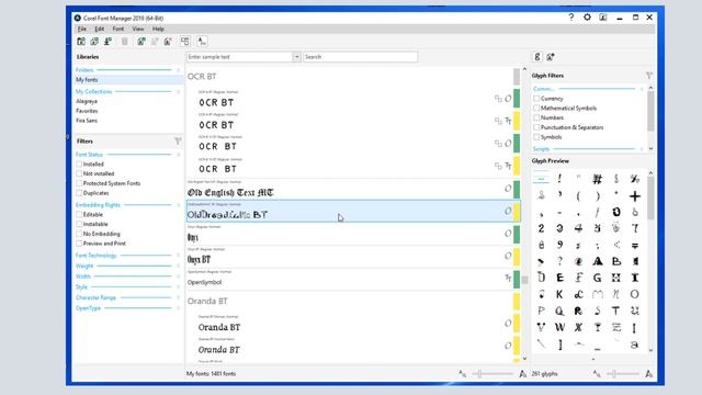 Using the Font Manager in CorelDRAW Graphics Suite смотреть онлайн